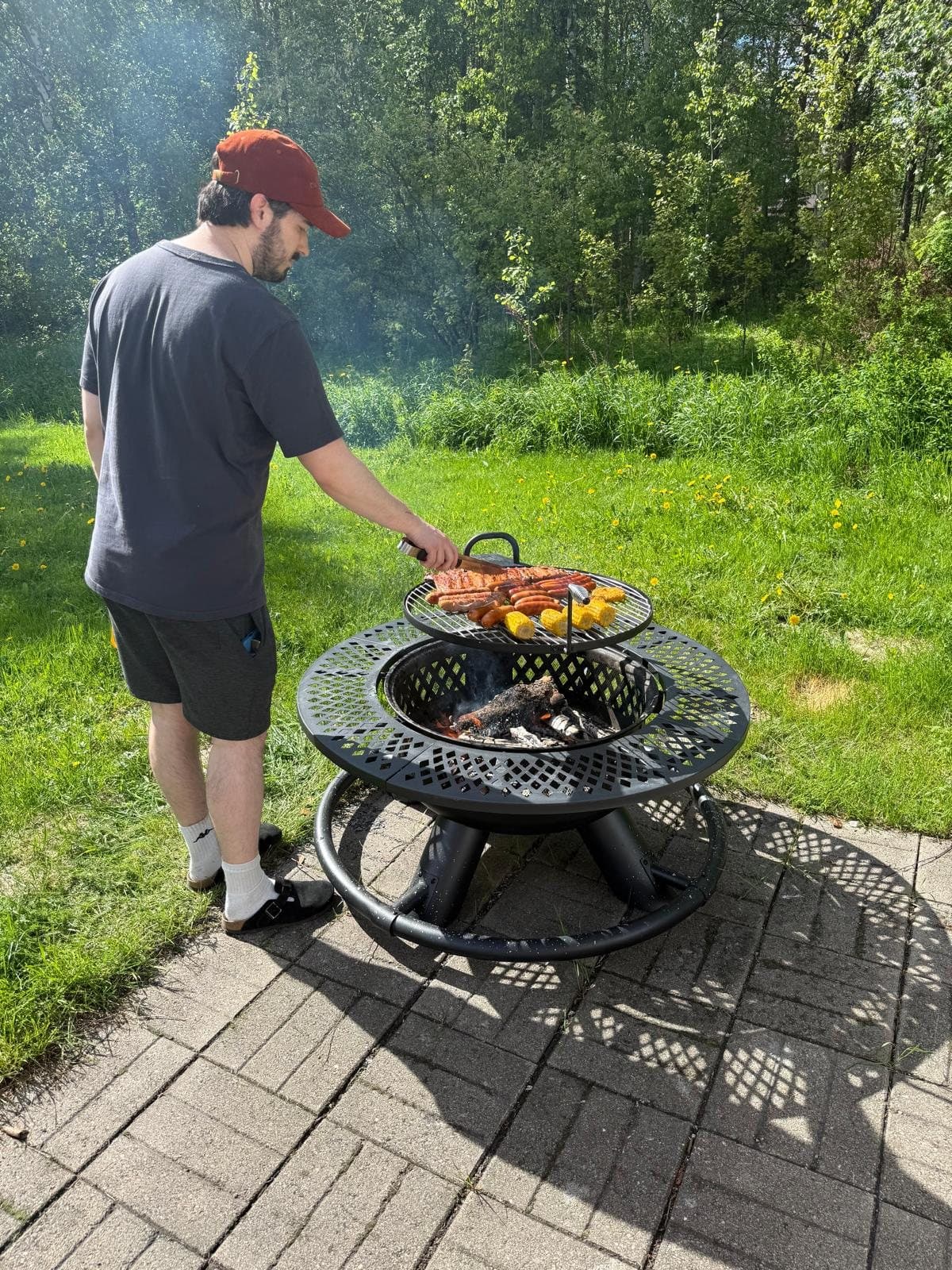 Midnight-sun BBQ